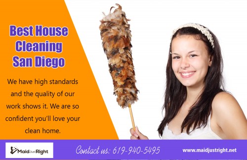 Best House Cleaning San Diego services with top-rated cleaners at https://www.maidjustright.net/ 

Also Visit : https://www.maidjustright.net/house-cleaning-san-diego/ 

Hire Us : https://www.maidjustright.net/book-now/ 

Specialists in office cleaning use the very best equipment and products available on the market to carry out their cleaning services. The Best House Cleaning San Diego services that employ the office cleaners perform meticulous vetting procedures. They understand the importance of client security as well as sensitive company data, which is why they take every measure to ensure that the office cleaners they assign are reliable and trustworthy. 

Our Services : 

Hire Cleaning Services In San Diego 
Hire Maid Service San Diego 
Get Maid Services San Diego 
Hire Move Out Cleaners San Diego 
Best Vacancy Cleaning San Diego 
Hire San Diego Move Out Cleaners 

Find us : https://goo.gl/maps/krHsqk1YHJu 

Email  : info@maidjustright.net 

Call us : (619) 940-5495 

Social Links : 

https://twitter.com/MaidJustRightSD 
https://plus.google.com/118283032739258339957 
https://www.facebook.com/MaidJustRightSD 
https://www.instagram.com/MaidJustRightSD 
https://www.pinterest.com/maidjustright 
https://www.youtube.com/channel/UCoekbKbodK7IWuwqOIDYJPw

More Liks : 

http://www.akama.com/company/Maid_Just_Right_a3a143779885.html 
https://ca.locanto.com/ID_2583237117/Maid-Just-Right.html 
https://www.fyple.com/company/maid-just-right-ryh8b2r/