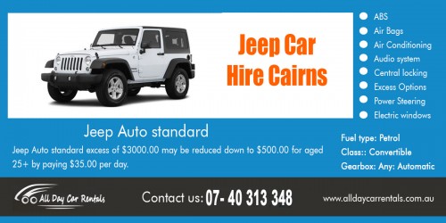 Cheap Car Hire Cairns Airport Services For Economical Travelling at http://alldaycarrentals.com.au/contact/

Find Us here .....

https://goo.gl/maps/VoNL8soDER62

business name- All Day Car Rentals

Address- 135 Lake stree Cairns, QLD 4870 AUSTRALIA

Phone Us:
+61 740 313 348
1800 707 000

Email- info@alldaycarrentals.com.au


We deals in ....

cheap car hire cairns airport
budget car hire cairns airport
suv rental cairns
suv rental near me
jeep car hire cairns
jeep hire cairns airport
jeep hire near me
8 seater car hire cairns
cairns older car and ute hire
ute hire cairns
all day ute hire cairns
cairns ute hire cairns north qld
ute hire cairns airport

We believe that we have the finest car hire website on the internet, and with thousands of Cheap Car Hire Cairns Airport to this day, we still innovate and improve. Recently, we released the mobile version of our website. In order to help provide the very best customer service we also have our very own Cairns car hire and travel blog and continue to get excellent reviews from our clients who our tried our car rental in Cairns deals. 

For more information about our deals, please visit on below sites ....

http://alldaycarrentals.com.au/budget-car-rental-cairns/
http://alldaycarrentals.com.au/cairns-car-hire/
http://alldaycarrentals.com.au/cheap-car-hire-cairns/
http://alldaycarrentals.com.au/4wd-hire-cairns/
http://alldaycarrentals.com.au/ute-hire-cairns/
http://alldaycarrentals.com.au/contact/
https://plus.google.com/+AllDayCarRentalsCairnsCity

Social: 
https://iwebchk.com/reports/view/alldaycarrentals.com.au
http://carrentalcairns.soup.io/
http://www.pofex.com/alldaycarrentals.com.au/
http://coub.com/sources/11191317
https://gfycat.com/@carrentalcairns
http://identyme.com/hirecarcairns
https://angel.co/all-day-car-rentals
https://www.bagtheweb.com/u/carrentalcairns
http://www.plerb.com/carrentalcairns
http://www.lacartes.com/business/All-Day-Car-Rentals/556610