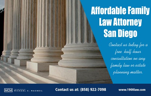 Affordable Family Law Attorney San Diego (858) 922 7098