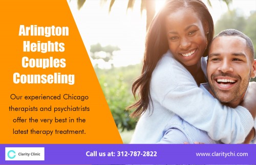 Get professional help from Arlington Heights PSYCHIATRY at https://claritychi.com/

Our Services :

arlington heights marriage counseling
heights marriage counseling arlington 
arlington heights Therapy
PSYCHIATRY Near Me
Couples Counseling
marriage counseling
arlington heights Therapy

There are two major types of psychotherapy sessions naming psychoanalysis and psycho-education based on the functions. However, depending upon types of subject and patient involve, various other types are there. To name a few, we have behavioral therapy, cognitive behavioral therapy, interpersonal relation therapy, rational emotive therapy and family approaches which include parental counseling in most cases. Both individual and group moralities are commonly used depending upon the person's financial resources and the local resources and the severity of the symptoms. Check out ADHD arlington heights services that will suits to your need. 

Clarity Clinic Arlington Heights
2101 S Arlington Heights Rd 
suite 116, Arlington Heights,
IL 60005
(847) 666-5339

Social- 

https://twitter.com/ClarityClinic_
http://s1064.photobucket.com/user/ClarityClinic/profile/
https://www.youtube.com/channel/UCchx39bNiQiT4mpYQiQXuEA
https://www.instagram.com/arlingtonheight/
https://www.facebook.com/claritychi/
https://plus.google.com/u/0/103690746029947976563
https://www.reddit.com/user/ClarityClinicPSYCHIATRY arlington