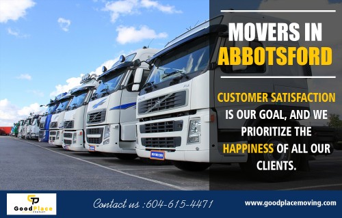 Locate dependable removals service when Hire Abbotsford moving company expert at https://goodplacemoving.com/

Deals In : 

movers in Abbotsford
abbotsford moving companies
moving companies in Abbotsford
abbotsford moving company
Abbotsford movers

There are many different reasons you may Hire Abbotsford moving company services. One of them maybe you are running out of your house or apartment and require someone like a man and van to assist in running the household. Or you may be redecorating your home and need a man and trailer to haul away the old furniture. It doesn't take a lot of vehicle capacity to remove old furniture so the man and van combination may be perfectly adequate for this task.

Address : 32508 Tulip Cr. Abbotsford, BC V2T 1R8
 
E Mail : support@goodplacemoving.com

Call US : 604-615-4471

Social Links : 

https://www.instagram.com/abbotsfordmovers/
https://www.reddit.com/user/abbotsfordmovers
http://www.alternion.com/users/abbotsfordmovers/
https://abbotsfordmovers.netboard.me/