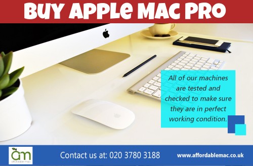 Used Apple Refurb Desktops For Sale can save you a fortune AT https://www.affordablemac.co.uk/apple-desktops/
Find Us: https://goo.gl/maps/QnmZQLQaTiw
Deals in .....
Used Apple Refurb Desktops For Sale
Used Apple Refurb Laptops For Sale
Used Apple Macbook For Sale
Used refurbished mac  For Sale
Buy Apple Refurbished Macbook Air
Buy Apple Refurbished Macbook Pro
Buy Apple Refurbished iMac
Buy Apple Refurbished Mac Mini
Buy Apple Mac Pro

The largest advantage to opt for a Used Apple Refurb Desktops For Sale is you save more cash than purchasing the exact same one new. The main reason many men and women consider refurbished is since Apple goods are believed reasonable-ticket items. Purchasing a computer new frequently provides the consumer peace of mind it is going to operate and function as anticipated. It is possible to save money purchasing refurbished macs along with your other preferred Apple products.

Refurbished Imac Computers
Website : https://www.affordablemac.co.uk/
Add : Unit 5, 8 Walmgate Road
City : Perivale
State : Greenford
Zipcode : UB6 7LH
Country : United Kingdom
Email : info@affordablemac.co.uk
PH : 020 3780 3188
Opening Times
Mon 9am - 5pm
Tues 9am - 5pm
Wed 9am - 5pm
Thur 9am - 5pm
Fri 9am - 3pm
Sat & Sun - Closed

Social---

https://www.plurk.com/affordablemacs
https://itsmyurls.com/affordablemac
https://www.fyple.co.uk/company/affordable-mac-r0v1qwe/