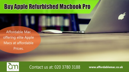 Buy Apple Refurbished Macbook Air when you are serching for affordable option AT https://www.affordablemac.co.uk/refurbished-apple-imac
Find Us: https://goo.gl/maps/QnmZQLQaTiw
Deals in .....
Used Apple Refurb Desktops For Sale
Used Apple Refurb Laptops For Sale
Used Apple Macbook For Sale
Used refurbished mac  For Sale
Buy Apple Refurbished Macbook Air
Buy Apple Refurbished Macbook Pro
Buy Apple Refurbished iMac
Buy Apple Refurbished Mac Mini
Buy Apple Mac Pro

We supply a massive collection of refurbished products in our online shop. The significant reason to Buy Apple Refurbished Macbook Air is to acquire the hefty discount, which drops the prices on either the current-generation macs and iPads and older now-discontinued machines. Replies on I pads and macs generally fair, but on certain occasions prices, can stop to more economical.

Refurbished Imac Computers
Website : https://www.affordablemac.co.uk/
Add : Unit 5, 8 Walmgate Road
City : Perivale
State : Greenford
Zipcode : UB6 7LH
Country : United Kingdom
Email : info@affordablemac.co.uk
PH : 020 3780 3188
Opening Times
Mon 9am - 5pm
Tues 9am - 5pm
Wed 9am - 5pm
Thur 9am - 5pm
Fri 9am - 3pm
Sat & Sun - Closed

Social---

http://www.rssmix.com/u/8270678/rss.xml
https://www.feedspot.com/folder/908304
http://www.inoreader.com/bundle/0014cd63b6b6
