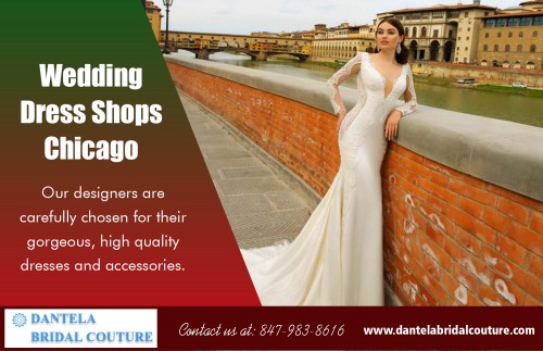 Wedding dress shops Chicago collection is very popular for ceremonies and weddings at https://dantelabridalcouture.com/
Find Us On : https://goo.gl/maps/iq2XS6CBXts
Ethnic wear are considered as the most appropriate attire for any occasions. These not only reflect rich cultural heritage, but also help in offering fashionable looks. Wedding dress shops Chicago designer collection is perfect to wear on the grandest as well as the normal occasions. Party wear suits are the best clothing collections that not only offer stylish looks, but also give you a touch of traditional look.
My Social :
https://ello.co/weddingdresseschicago
https://onmogul.com/dressesinchicago
https://medium.com/@marketingdantela
https://www.intensedebate.com/people/dresseschicago

Dantela Bridal Couture

4370 W Touhy Ave, Lincolnwood, Illinois 60712
Call us : (847) 983-8616
WORKING HOURS:
Monday: Closed
Tuesday: By Appointment
Wednesday: 12PM – 8PM
Thursday: 11AM – 7PM
Friday: 10AM – 6PM
Saturday: 10AM – 4PM
Sunday: 10AM – 3PM

Deals In....
Chicago wedding dresses & bridal gowns
Bridal wedding dresses & gowns Evanston
Bridal wedding dresses & gowns Skokie
Wedding dresses Park Ridge
Royal Train Wedding Dresses
Mermaid wedding dresses Chicago