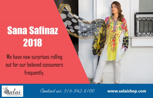 An exclusive range of Sana Safinaz Muzlin 2018 collection at https://salaishop.com/collections/sana-safinaz-muzlin-2018

Our Collections:
sana safinaz winter collection 2018
sana safinaz summer collection 2018
sana safinaz eid collection 2018
sana safinaz 2018

Contact:
121 South Broadway
Hicksville, New York, 11801
Phone: 516-942-8100
Website: https://salaishop.com/

The women just love wearing salwar suits. The main reason behind this is that this offer a traditional looks to the wearer. But with the fast development in the field of the fashion, these have also been transformed into appealing outfits. Sana Safinaz muzlin 2018 latest collection for sale is now offering these in fascinating shades and motifs so as to offer awesome look to the wearer.

Social:
https://goo.gl/wTvUAy
http://bit.ly/2DVfAps
http://ow.ly/55q530iM7Hx
https://is.gd/Lj7zyk
http://bit.do/pakistani-suits-price-usa
https://www.scoop.it/u/pakistani-dresses
https://www.tmup.co/t/PakistaniDresses
https://list.ly/lucky-1