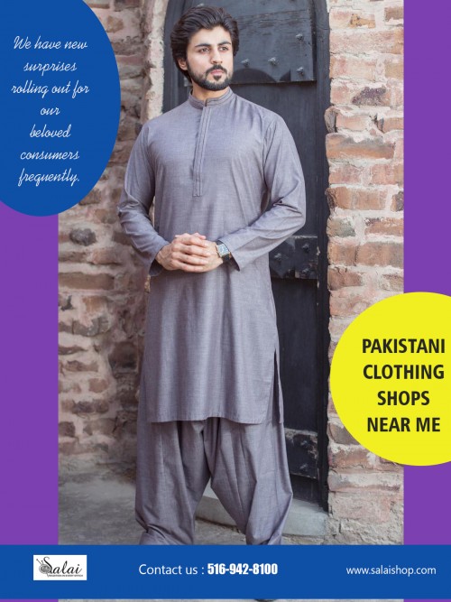 Pakistani Mens Salwar Kameez In USA for both women & men ethnic wear at https://salaishop.com/  

Today you can uncover some fantastic deals online - some people might be sceptical about buying a suit online but if you deal with a reputable online store there will be no problem making returns and refunds. It is worth it to find that bargain. Pakistani Mens Salwar Kameez In USA is perfect for people who wants stylish and trendy look.   

Find Us : https://goo.gl/maps/oiRH6b7oi3U2

Deals In : 

Pakistani Eid Clothes Online USA
Pakistani Eid dresses 2018
Eid dresses online shopping  2018
Eid special dresses collection 2018
Eid Clothes latest collection for sale
Eid Clothes for sale
Islamic wear for Eid

Social Links : 

https://twitter.com/salaishop  
http://facebook.com/salaishop  
https://www.instagram.com/salaishopdotcom/  
https://www.pinterest.com/pakistanisuitswithpants/  
https://plus.google.com/u/0/b/116145280406126160666/116145280406126160666