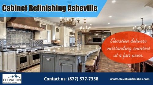 Transform your present cupboards into masterpiece with cabinet refacing Asheville at https://elevationfinishes.com/asheville-nc


Find Us : https://goo.gl/maps/EtJvEviNgvp
Cabinet refacing Asheville can not only add to your own enjoyment but, often increases the value of your home should you decide to sell it. Attractive and functional kitchens will often make a home seem more friendly and inviting and encourage buyers to pay the asking price. You don't need a gourmet kitchen all you really need is a kitchen that looks smart, is user-friendly and inviting. If remodeling your kitchen accomplishes that then it may add to the price of your home considerably.


Deals In : 

kitchen remodeling asheville
cabinet refinishing asheville
cabinet painting asheville
kitchen remodel asheville
cabinet refacing asheville

Address: Denver, CO

Phone:  (877) 577-7338

Business Hours: 8a-6:30p M-F, 9a-2p S-S

Phone: +1 877-577-7338


Social Links : 

https://twitter.com/denver_kitchen
https://www.facebook.com/pauline.bray.90857
https://plus.google.com/108161601102624214784
https://www.youtube.com/channel/UCqIyu6bryDN-Z7FAQcF718w
https://www.instagram.com/kitchenremodeldenver/
https://www.pinterest.com/kitchenremodeldenver/