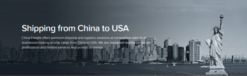 China Freight offers competitive rates and reliable services for shipping  from China to  USA by air freight or sea freight. We are adept at customizing unique solutions for each customer, so you can trust us to deliver safely and on time, and in a cost-efficient manner. 

Visit website:- https://www.chinafreight.com/shipping-to-usa.html