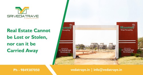 Vedatraye Developers is an Iconic Real Estate Company in Hyderabad, Finest Property Builders and Developers in Mokila Village near Gachibowli. Trustworthy and Affordable Housing Ventures at Beeramguda. Open Plots for Residential Houses, Invest in Authentic Real Estate and build Residential Houses away from City’s humdrum.
For complete details visit our website.
http://vedatraye.in/