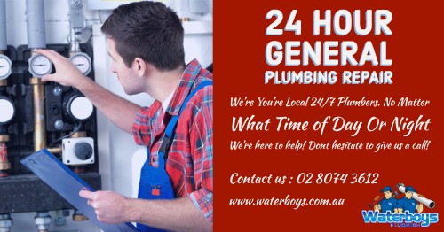 24 hour general plumbing repair by skilled plumbers for your easy life AT https://waterboys.com.au/general-plumbing-repair
Find Us On Google Map : https://goo.gl/maps/WXJtBgYzAf4mW7Fc7
There is no time or alarm for the problem. Similarly, there is no time for issues in our house due to gas leakage, water pipe leakage, or blocked drains. These all things are very irritating, and we can not live comfortably in our house when these hurdles come then we want plumber services and its not always possible to get plumbing services at any time, but in Sutherland waterboys plumbing has made your work easy as they are 24 hrs available.
Phone 02 8015 6122
Social :
https://start.me/p/jjnbDz/waterboys-plumbing
https://mix.com/waterboys
http://moovlink.com/?c=B1BUWlI6NTg3NDY0YmI
http://www.plerb.com/WaterBoysplumbi