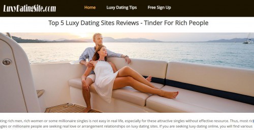 Looking for rich people for luxy dating or arrangement dating? Check the review of luxy dating reviw and find the most suitable dating site for luxury dating or arrangement relationships. https://www.luxydatingsite.com
