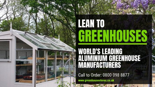 Buy Lean to Pent Greenhouse at very competitive costs at https://www.greenhousestores.co.uk

Services: Elite Greenhouses, Greenhouses for Sale, Greenhouses Stores, Lean to Greenhouses, Wooden Greenhouses

Find us here: https://g.page/greenhousestores

Probably the most economical Wooden Lean To Greenhouses is of the miniature. These houses are small enough to fit in cramped living spaces or those with limited room for plant life --such as a flat or a Brownstone. If you're able to construct a mailbox, you should be able to put together a pretty decent mini lean-to. When building a lean-to greenhouse, remember to keep it simple. You're not out to impress anyone; you're trying to create a thriving environment for your plants. Whenever possible, consider generic and common options. This will cut your costs down and still give you the 

Contact Greenhouse Stores:
By Telephone- Call us FREE on: 0800 098 8877
Postal Address- Circle Online Limited, Mere Green Chambers, 338 Lichfield Road, Sutton Coldfield, B74 4BH
By Email- sales@greenhousestores.co.uk , support@greenhousestores.co.uk

Our Profile: https://site.pictures/greenhousesale

More Links:
https://site.pictures/image/pbzip
https://site.pictures/image/pbjOX
https://site.pictures/image/pb9FO
https://site.pictures/image/pb2Md