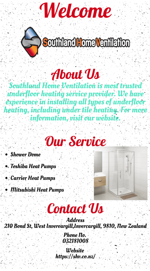Southland Home Ventilation sell & install a large range of toshiba heat pumps. Everything you need info on heat pumps, including model details and company services then call us at :- 032181008.

https://shv.co.nz/products/heat-pumps/