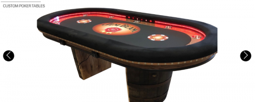 K and j poker tables offer you a wide range of custom designed poker tables. We guarantee that we would craft out the best for you, you can add as much specifications as you want and we would provide you the desired.
Visit here:- https://kandjpokertables.com/