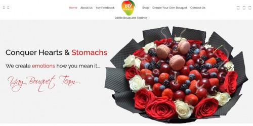 Yay bouquet offer edible arrangements and best gifts ideas for men and women. red velvet Vaughn, gifts for men Maples, gifts for women Toronto, anniversary gifts Richmond Hill, gift ideas Scarborough, edible arrangements Markham, personalized gifts Etobicoke, best gifts for men Milton. 

https://yaybouquet.com/

Are you stumped on how to surprise that wonderful friend who stayed up all night listening to you cry about your horrible new haircut? How about that special someone who loves you even though you fall asleep halfway through their favorite movie? Maybe even the boss you need to butter up to get those sweet sweet vacation dates that everyone is fighting for. Well you’ve come to the right place! Yay Bouquet has got you covered.Not long ago we, just like you, were searching the internet to find something special to impress and delight the people important to us! Besides the trivial “100 reasons why I love you” we didn’t find many options. We quickly realized that we need to solve this problem!

#bouquettoronto #redvelvetVaughn #giftsformenMaples #giftsforwomentoronto #anniversarygiftsRichmondHill #giftideasScarborough #ediblearrangementsMarkham #personalizedgiftsEtobicoke #giftsforher #giftforhim #giftbasketstoronto #Flowerbouquettoronto #fruitbouquetGTA