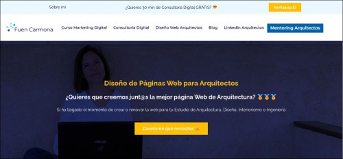 ¿Quieres conseguir el mejor Diseño de Pagina Web para tu Estudio de Arquitectura?. Páginas web 100% para Arquitectos. 👷🏻💙 ¡Infórmate! 

https://fuencarmona.com/diseno-de-paginas-web-arquitectos/