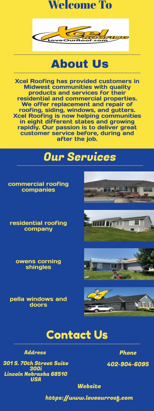 If you are searching for DaVinci roofing in the US, consider Xcel Roofing. With us you can retain all the character your home was intended to have without worrying about time consuming and costly maintenance. For more information, call us at (402) 904-6095.

https://www.loveourroof.com/partners/davinci-roofscapes