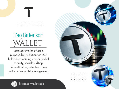 A Tao Bittensor Wallet can now have a role that goes beyond storing and transferring digital assets. With Web3 authentication, it can also become part of how users identify themselves across supported decentralized applications.