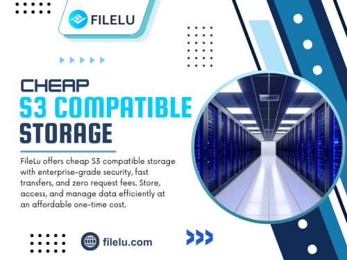 Whether you are developing a new SaaS platform, managing business applications, or scaling an existing service, choosing Cheap S3 compatible storage from a trusted provider like FileLu can help create a practical foundation for long-term growth without adding unnecessary complexity.


Official Website: https://filelu.com/s3-compatible-storage/