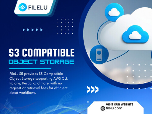 With S3 compatible object storage, developers can work with a familiar storage architecture while selecting a pricing model that fits their application's activity and expected growth.

Official Website: https://filelu.com/s3-compatible-storage/