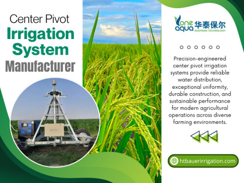 A problem affecting a major irrigation system can interfere with an entire watering schedule. This is why choosing the right center pivot irrigation system manufacturer deserves more attention than simply comparing prices. 

HT Bauer

Address: 2009 Kehang Road, High tech Zone, Jinan City, Shandong Province, China
Tel : +86-531-88671582
Fax : +86-531-88670056
Whatsapp : +86-186-5315-5405
