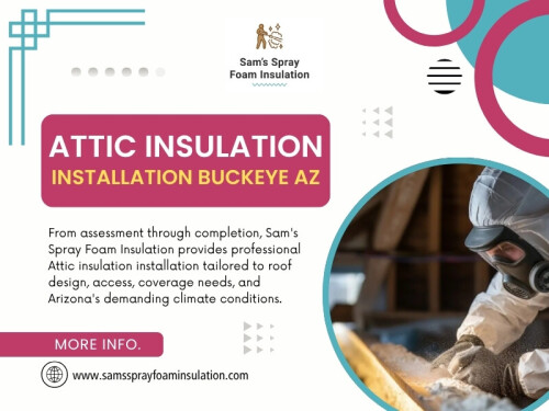 Even a relatively straightforward attic needs some planning. For Attic insulation installation Buckeye AZ, factors such as access, roof design, existing insulation, ventilation, and the desired insulation depth can all affect the work. An installer may need to work around mechanical equipment or areas that cannot simply be covered.

Address: 220 S 4th St,#8,Buckeye,AZ,85326,USA
Phone no: +1(623) 239-5345