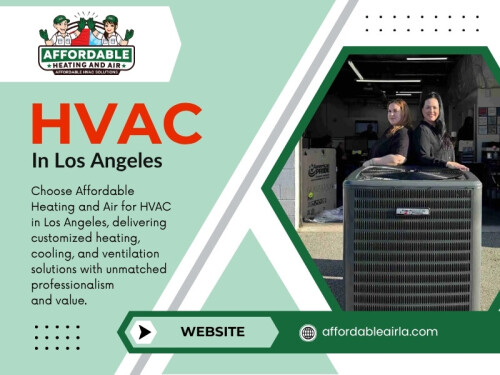 Selecting the right HVAC company is an important decision for any homeowner. Your heating and cooling system impacts your everyday comfort, indoor air quality and monthly energy costs. Choosing the wrong contractor can lead to multiple repairs, substandard installation, or unnecessary expenses.

Affordable Heating And Air
Address: 9601 Cozycroft Ave Unit 1, Chatsworth, CA 91311, United States
Phone Number: (818) 722-1332