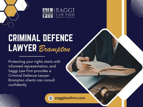 This is one reason early advice from a Criminal Defence Lawyer Brampton can be useful. Rather than trying to interpret legal wording alone, a person can ask questions and understand what is expected before accidentally crossing a line.

Contact :   Saggi Law Firm
Address:  2250 Bovaird Dr E Suite401, Brampton, ON L6R 0W3, Canada
Phone: 647-983-6720

Find Us On Google Map: https://g.page/saggi-law-firm

Official Website: https://saggilawfirm.com/brampton-criminal-lawyer