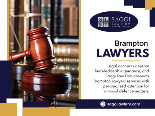 A useful lawyer-client relationship should make the process easier to understand. People comparing Brampton Lawyers should pay attention to whether the lawyer listens carefully and explains what is happening in straightforward language.


Contact :   Saggi Law Firm
Address:  2250 Bovaird Dr E Suite401, Brampton, ON L6R 0W3, Canada
Phone: 647-983-6720

Find Us On Google Map: https://g.page/saggi-law-firm