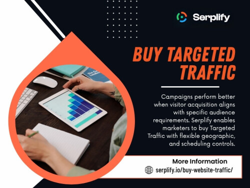 Businesses that buy targeted traffic should have a clear idea of who they are trying to reach. Even a modest campaign can be useful when the visitors have some connection with what the website offers.

Read Our Blogs:
https://serplifyofficial.wordpress.com
https://serplifyio.weebly.com/
https://serplifyio.medium.com/

More Links:
https://linktr.ee/serplifyio
https://www.buzzfeed.com/serplifyio
https://disqus.com/by/serplifyofficial/about/