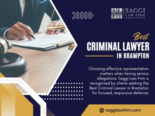 A Best Criminal Lawyer In Brampton should be able to go through the conditions with a client and explain what they mean in everyday terms.

Contact :   Saggi Law Firm
Address:  2250 Bovaird Dr E Suite401, Brampton, ON L6R 0W3, Canada
Phone: 647-983-6720

Find Us On Google Map: https://g.page/saggi-law-firm