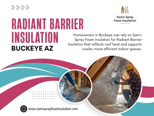A radiant barrier can look like a fairly simple addition to an attic. It is usually a reflective material, so it is easy to assume that putting it in place is all that matters. In reality, the installation details can make a big difference. With Radiant barrier insulation Buckeye AZ, things such as placement, orientation, coverage, and attic conditions all deserve attention.

Address: 220 S 4th St,#8,Buckeye,AZ,85326,USA
Phone no: +1(623) 239-5345