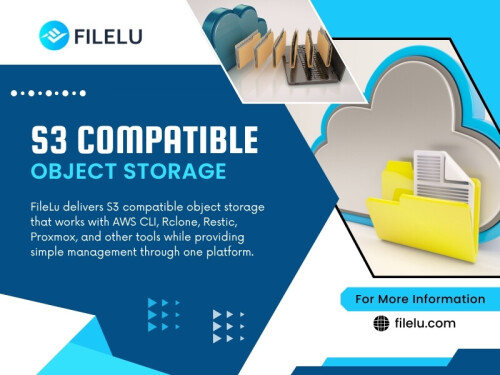 Business data rarely stays in one place. Backups, application files, media, databases, and customer records can quickly create a need for reliable storage. S3 compatible object storage can give businesses a familiar way to handle that growing volume.

For more information, visit here: https://filelu.com/pages/s5-object-storage/
