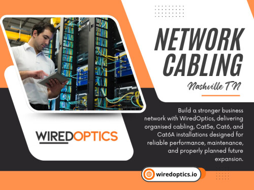 Replacing or expanding network cabling is not something most businesses want to repeat every time another device is added. A better starting point is to ask what the building may need after the current project is complete.

Click here for more information: https://wiredoptics.io/fiber-optic-services/

WiredOptics

Address: 1801 West End Ave #1057, Nashville, TN 37203
Phone: +1(615) 246-6616
Find Us on Google Map: https://maps.app.goo.gl/NAxtwVznMcWLC4bs5