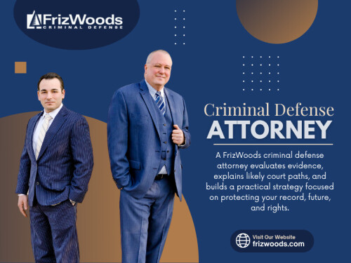 An upper marlboro criminal defense attorney may compare records, review reports, discuss the timeline with the client, examine available evidence, and identify questions that need further investigation.

Name: FrizWoods LLC
Address: 14513 Main St B, Upper Marlboro, MD 20772, United States
Phone: +13017201917

Google Map: https://goo.gl/maps/PWdeowqfLwKPNNcJ8

Official Website: https://frizwoods.com/maryland-criminal-defense-lawyer

Read Our Blog: 
https://www.canva.com/design/DAHV6xMe3Us/Tc3qg0-w5mApyTWEtobcNA/view

https://share.evernote.com/note/9de8f6c7-77e7-ed86-ea5d-89dfa8dc27a4

https://frizwoodsllc.yooco.org/


More Links:
https://www.allmyfaves.com/frizwoods
https://independent.academia.edu/FrizWoodsLLC
https://gab.com/frizwoods