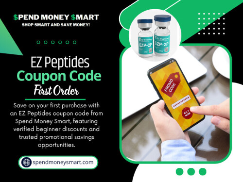 If this is your first purchase on EzPeptides.com, look specifically for a welcome discount before checking out. An EZ Peptides coupon code first order offer is often available for new accounts and applies on top of existing promotions, depending on the terms. These codes are especially worth tracking down because first-order discounts tend to be more generous than standard sitewide deals.