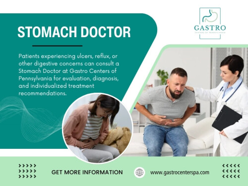 Depending on the circumstances, a Stomach Doctor may consider whether the upper digestive tract needs a closer examination. It is not something every person with heartburn or stomach pain automatically needs.

Gastro Centers of Pennsylvania

West Chester patients are seen at our Malvern Office, 325 Central Ave Suite 100 Malvern PA 19355.
Find Us On Google Map: https://maps.app.goo.gl/h8tioTAjZTAyEEw97

Read Our Blogs:
https://gastrocenterspa.wordpress.com/
https://gastrocenterspa.jimdofree.com
https://gastrocenterspa.medium.com/

More Links:
https://linktr.ee/gastrocenterspa
https://www.buzzfeed.com/gastrocenterspa
https://disqus.com/by/gastrocenterspa/about/