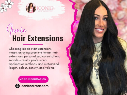 It could be related to natural hair growth, the positioning of the attachments or the amount of hair being carried in one area. If the weight feels uneven, mention it during your next appointment rather than hoping it will disappear. This is especially important if the sensation comes with scalp discomfort or increased pulling. At Iconic Hair Extensions, extension choices are approached with the client's natural hair in mind. The method, amount of hair and placement all have a role in how comfortable the final result feels.

ICONIC Hair Extensions
Address: 8065 Kipling Ave, Woodbridge, ON L4L 2A2, Canada
Phone: +16475786157