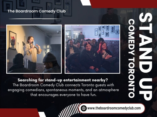 A Stand up comedy Toronto show has no rewind button. Miss a joke because you were checking your phone, and that moment is simply gone.