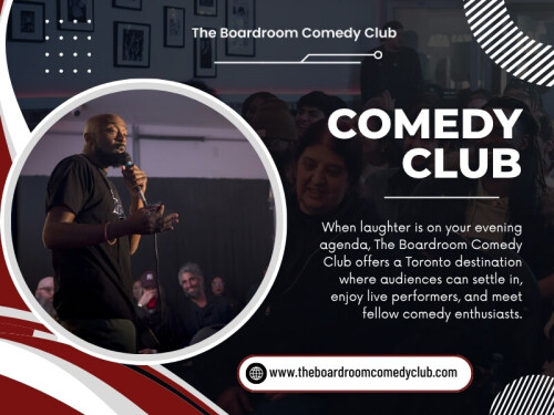 Someone typing Comedy club near me into a search engine may be focused mainly on distance. But being five minutes closer is not necessarily useful if the venue makes the evening uncomfortable.


The Boardroom Comedy Club Toronto
Address:1350 St Clair Ave W, Toronto, ON M6E 1C4, Canada
Phone: +14168348654

Find us on Google Map: https://maps.app.goo.gl/vtnh9Yb8t34dWcRn7