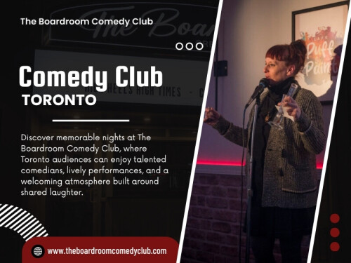 On the other hand, a well-arranged Comedy club Toronto venue can make people feel relaxed almost immediately. Good sightlines, sensible seating and a stage that is easy to see all make a difference.


The Boardroom Comedy Club Toronto
Address:1350 St Clair Ave W, Toronto, ON M6E 1C4, Canada
Phone: +14168348654

Find us on Google Map: https://maps.app.goo.gl/vtnh9Yb8t34dWcRn7