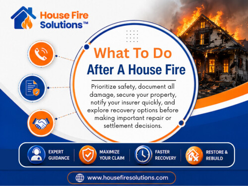 Resources from House Fire Solutions can help homeowners understand the practical sequence of decisions that often follows a residential fire.

Official Website: https://www.housefiresolutions.com/resources/steps-after-house-fire

House Fire Solutions
Phone: (866) 934-1703
