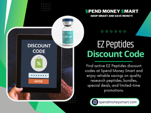 This is the kind of resource that earns a permanent spot in a researcher's pre-purchase routine. You visit once, find a working EZ Peptides promo code, apply it at checkout, and move on. The whole process fits inside the time it takes to load the EZ Peptides product page.