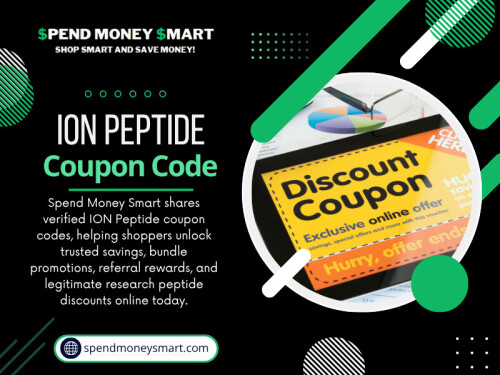 A valid ION Peptide coupon code first order may work differently from a free shipping promotion, so understanding both beforehand gives buyers more control over how much they spend. Likewise, checking an ION Peptide coupon code offer before checkout can help determine whether increasing the cart value slightly is more cost-effective than paying delivery charges separately.