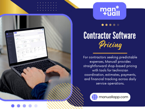A contractor working alone can keep a surprising amount of business information in their head. Appointments, customer calls, materials to pick up, invoices to send — it is manageable until the week gets packed. Contractor Software Pricing starts to look different once the business changes and the old way of keeping track no longer works.

Official Website: https://manuallapp.com/pricing

Read Our Blogs:
https://manuallapp.brushd.com/
https://all4webs.com/manuallapp/home.htm

More Links:
https://manuallapp.carrd.co/
https://substack.com/@manuallapp
https://triberr.com/manuallapp