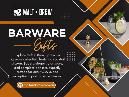 A memorable gift should continue to be enjoyed long after the celebration is over. A Cocktail Shaker Gift Set does just that: it gives someone the tools to enjoy new recipes, host better gatherings and create special moments. Whether you’re looking for a gift for the home bartender in your life or someone who’s just starting their collection, quality Barware Gifts from Malt & Brew can add a touch of magic to any occasion.