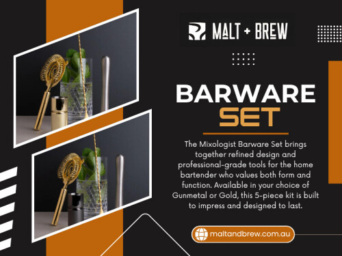 The right tools can turn ordinary drink preparation into something enjoyable and memorable. Whether you are building your first home bar or upgrading an existing collection, choosing suitable Barware helps you create better experiences for yourself and your guests. With thoughtfully designed options from Malt & Brew, finding the perfect Barware Set or Cocktail Making Kits becomes simple, practical, and exciting.