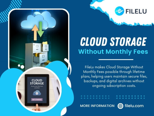 Managing files across a laptop, smartphone, tablet, and other devices can become frustrating when everything is stored in different places. Cloud Storage Without Monthly Fees can make long-term storage easier to manage without adding another recurring bill.

For more information, visit here: https://filelu.com/premium/