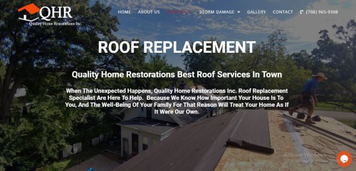We are one of the best roofing contractors. Contact us at 708 965 9308. A+ BBB Accredited 30 years. Warranty Free inspections & Estimates.

At Quality Home restorations Inc. we start with a free inspection and evaluation of your home. We want you to understand every aspect of the project, so we take the time to answer any questions. We want you to feel good about the work being done on your home. Our business is only as good as the quality of referrals we receive from satisfied customers. Therefore we only consider a project completed once you give us the thumbs-up. Thatâ€™s one of the reasons we are the

#Roofingcontractor #licensedlocalroofing #Roofingcompanyâ€™snearme #Roofing&sidingcontractor #Waterdamagerestoration #Restorationcompanynearme #Stormrestorationexpert #GutterCleaningservices #SidingInstallationServices #SidingReplacementService #RoofRepairExpert #GuttersCleaningExpert #RoofReplacementNearme

For more info:- https://myhomerestorations.com/roof-replacement-chicago-il/